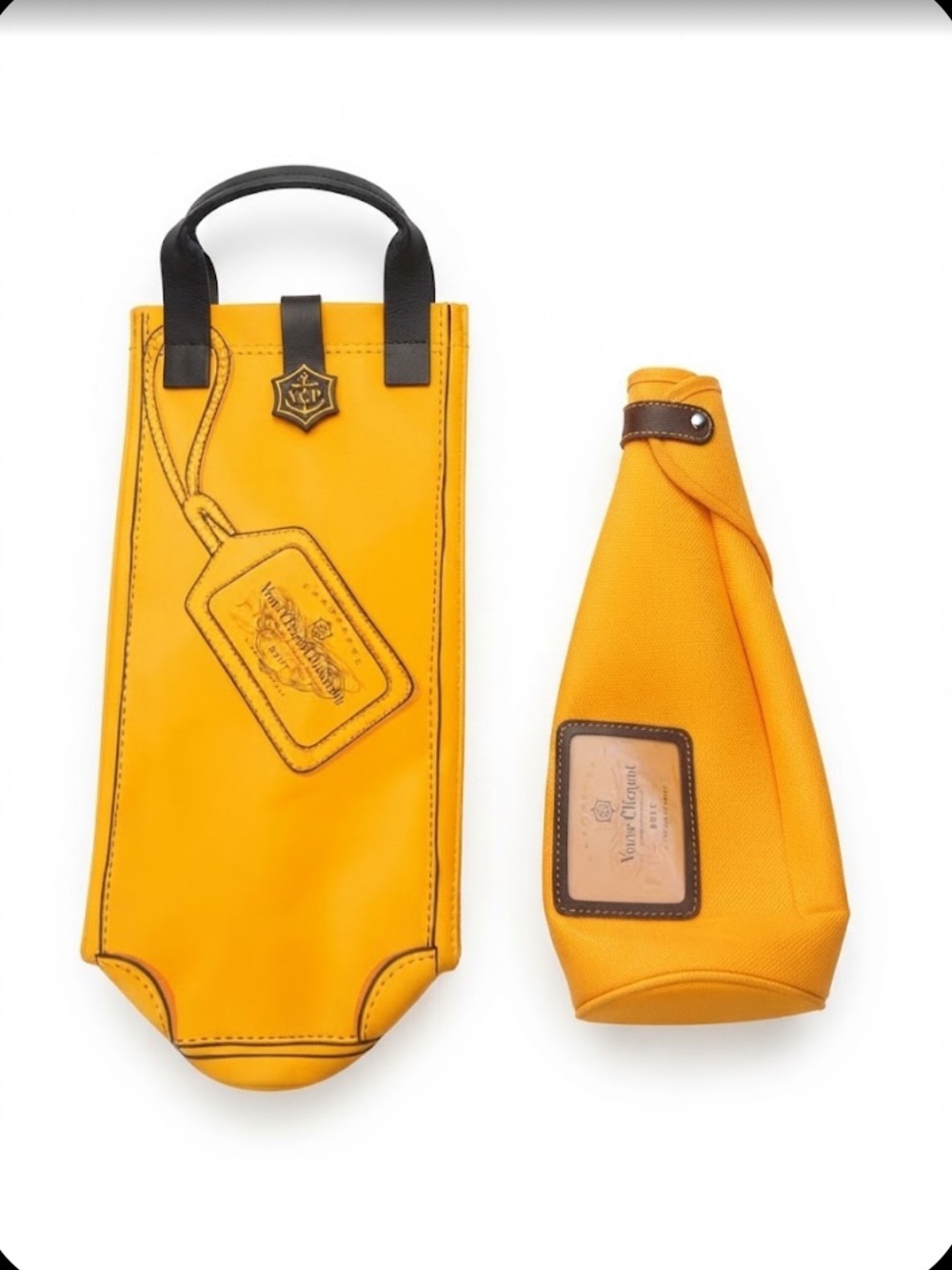 Set of two ice bags bottle jackets Veuve Clicquot Ponsardin